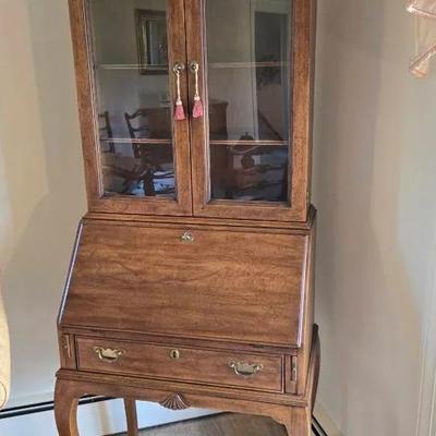 Davis Vintage Secretary Desk Cabinet 