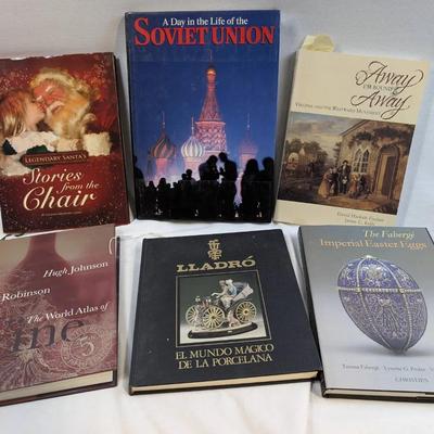 6 Coffee Table Books...2 Signed
