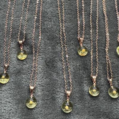 Sale Photo Thumbnail #10: Faith of a mustard seed necklace 