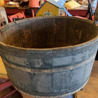 Antique Barrel Bucket