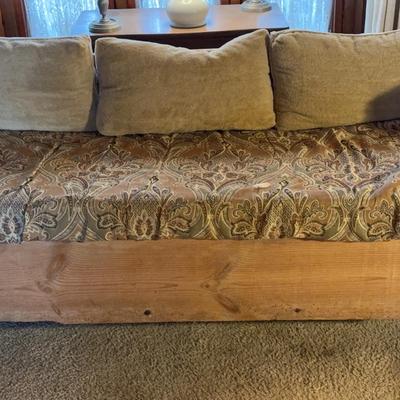 Heavy Wood Chair/Sofa