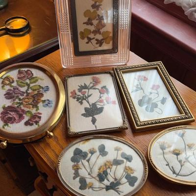 Handmade Pressed Flowers Art