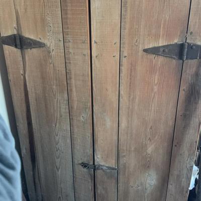 Antique Primitive Style Cabinet