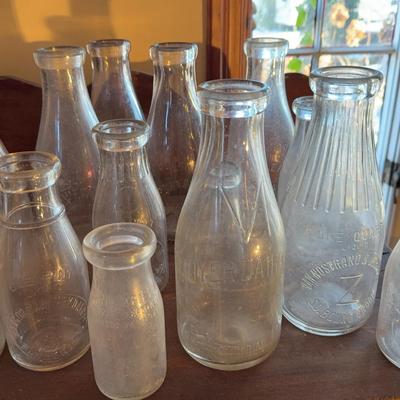 Antique Milk Bottles