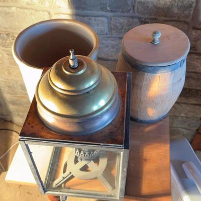 Crock, Barrel & Light