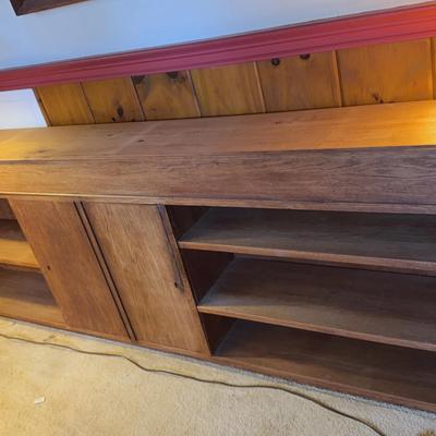 Long Wooden Shelf