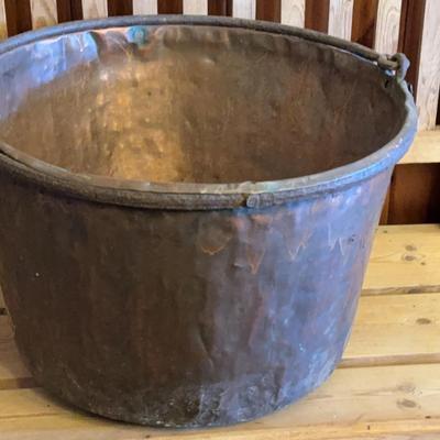 Antique Copper Pot