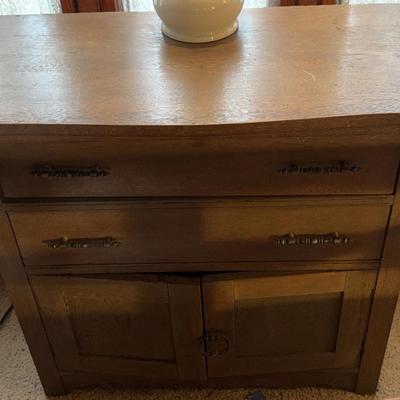 Antique Wooden Washstand