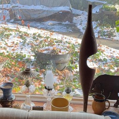 All Collectibles On The Windowsill 