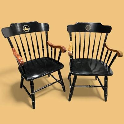 Captains Alumni Hitchcock Style Chairs