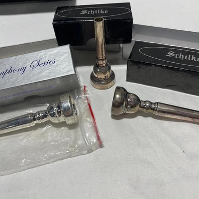 Three Trumpet Mouthpieces Symphony Series M1 Schilke 13A4A And 24