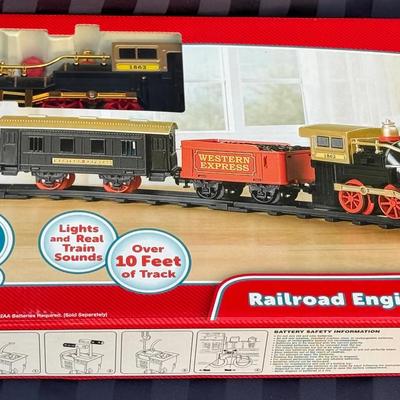 Kid Connection Railroad Engine & Tracks – Online Auction Description & Value