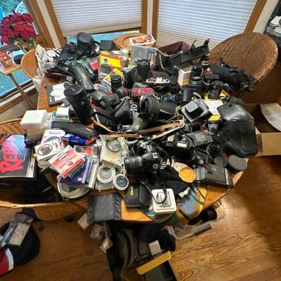 Wide selection of cameras