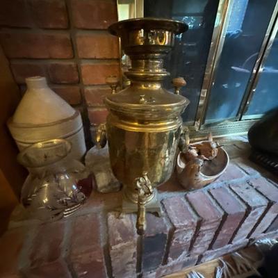 Vintage brass decor 