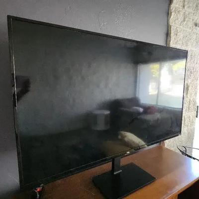 TCL 54" Roku TV Television - Black Base & Stand With Remote Control 