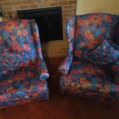 Pair Of Arm Chairs/ Non Smoking And Non Pet Household