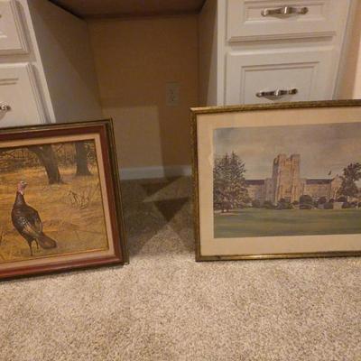 Turkey Painting And Building print