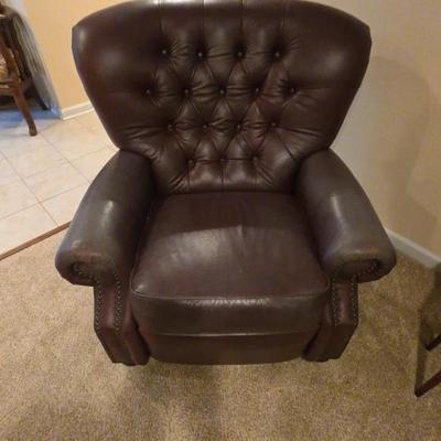 Reclining Leather Chair
