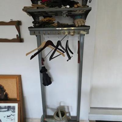 Garage Coat Rack