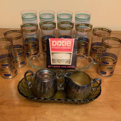 Vintage Glasses, Misc Items