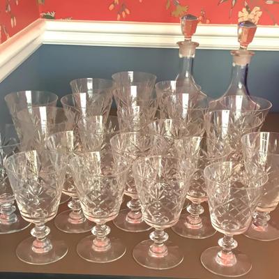 Carafe’s And Glassware