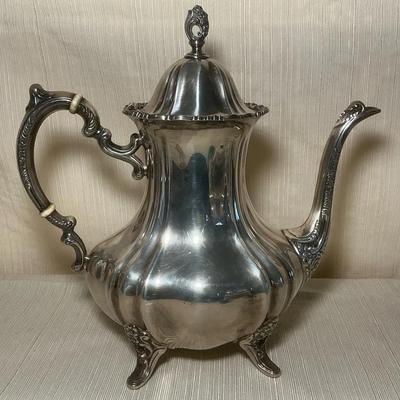 Poole Sterling Silver Teapot 1053g