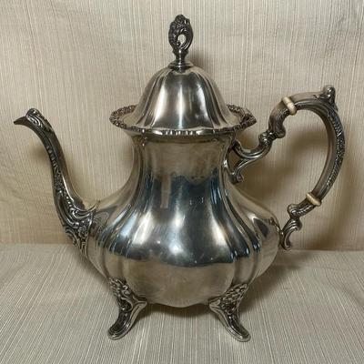 Poole Sterling Silver Teapot 929g