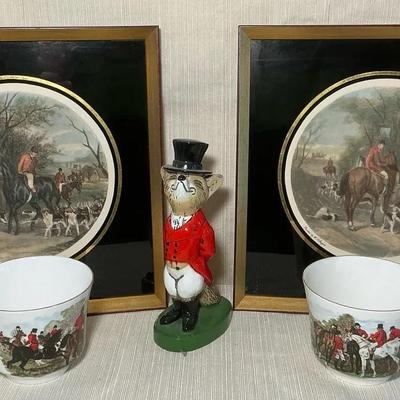 Fox Hunting Prints, Bottle Opener, & Mugs