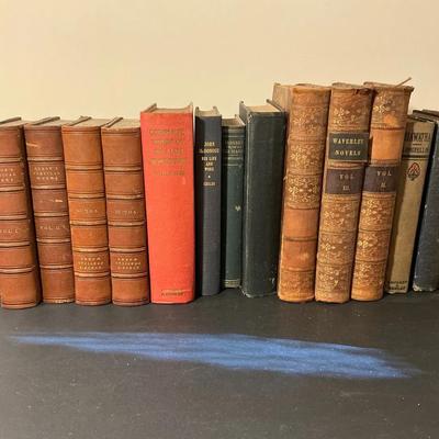 Antique Book Selection 1800 & 1900’s