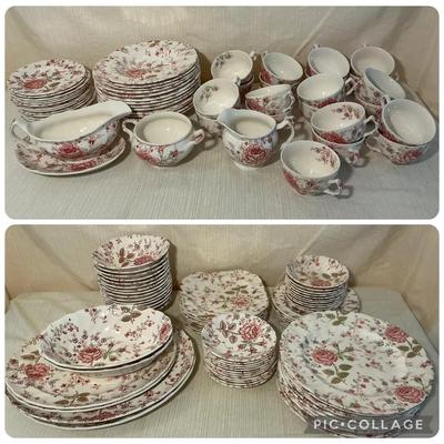 Johnson Brothers Rose Chintz Dishes