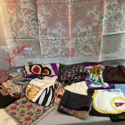 Vintage Silk Scarves