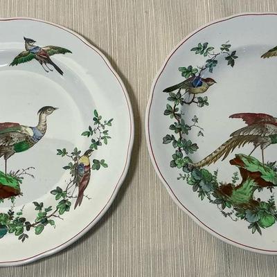 Copeland Spode Chelsea Bird Plates 9"