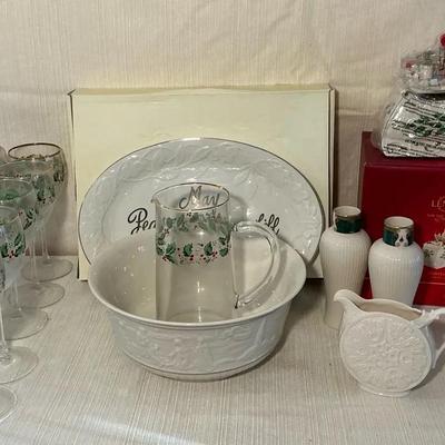 Lenox Christmas Holiday Drinkware & More