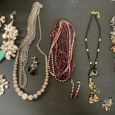 Jewelry Sets pearls With Turquoise ANd Other Natural Stones 