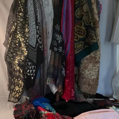 Various Vintage Scarves