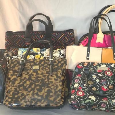Assorted Handbags, Anne Klein And More