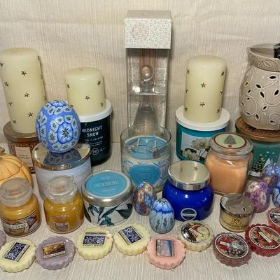 Yankee Candle, White Barn, & More Unburned Candles