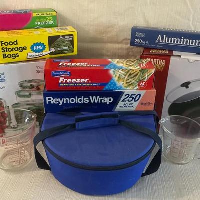 Pyrex Chip & Dip, Martha Stewart Cast Iron Dutch Oven, Fresh Vac Containers, & More