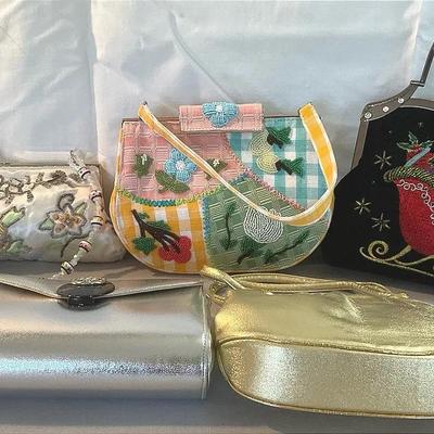 Vintage Beaded Unique Purses