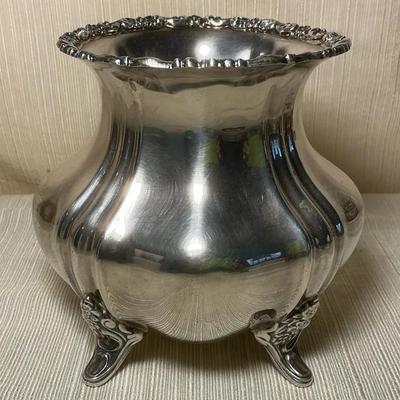 Poole Sterling Silver Waste Bowl (387g)
