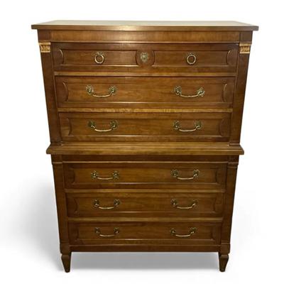 Thomasville Six Drawer Dresser 