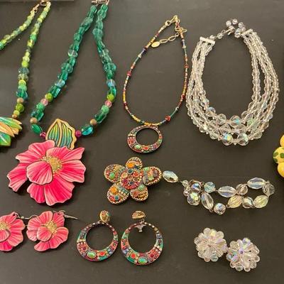 Costume Jewelers With Multicolor Glam 
