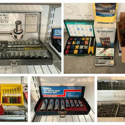 Hand Tools, Sockets, Drill Bits & More 