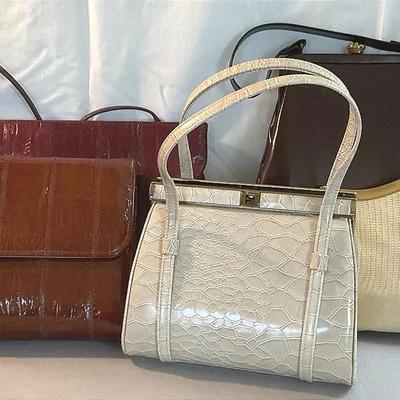 Vintage Purses, Eel, Alligator, And More