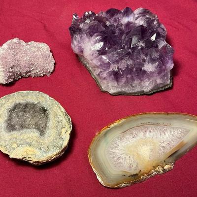 Amethyst Crystal Chunk, Geode, Geode Alice, & Other Crystal Chunk