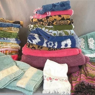Vintage Towels Assorted Sizes