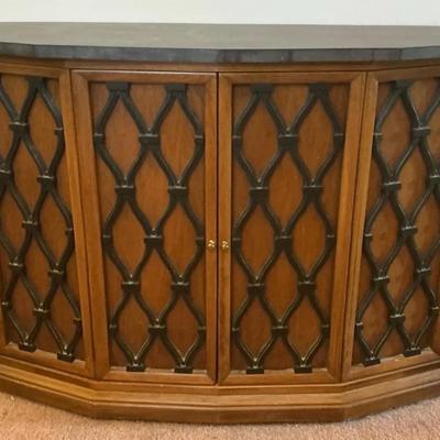 Slate Top Hall Cabinet 20"h x 40"w x 12"d