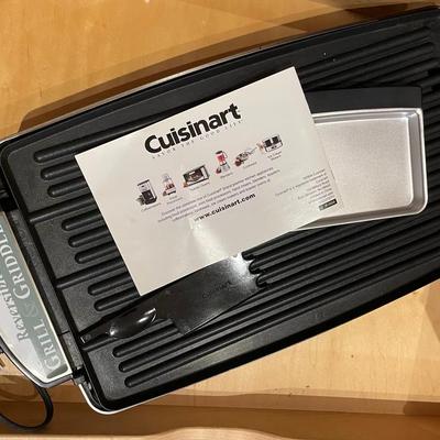Cuisinart Reversible Grill And Griddle 