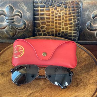 Classic Cool Never Fades - Ray-Ban Rectangular Sunglasses w/ Iconic Red Case