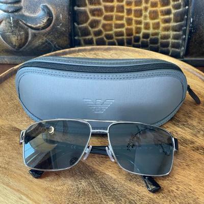 Sharp Looks, Italian Swagger - Emporio Armani Men’s Sunglasses w/ Case

